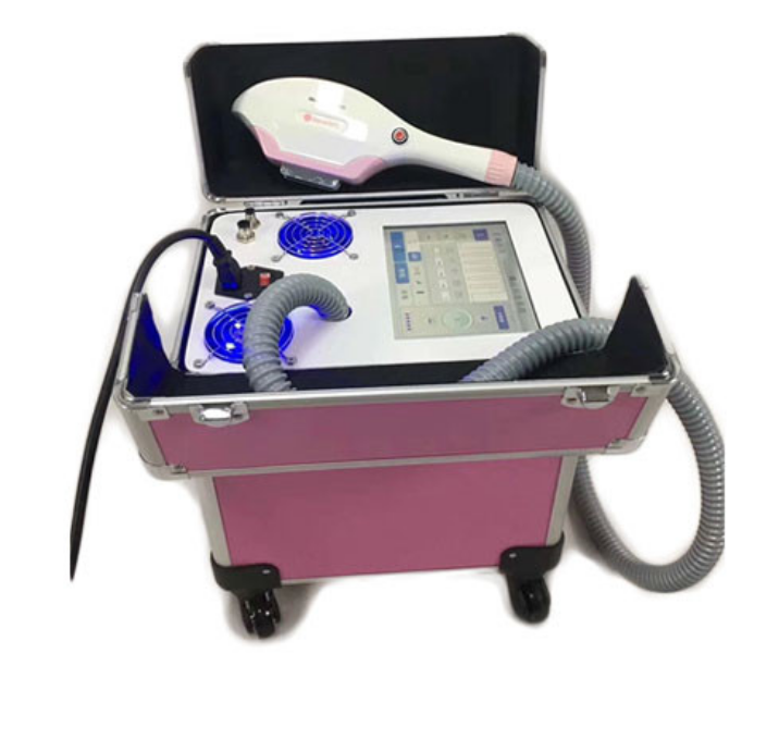 P4 Portable mobile 360 Magnetic-Optical IPL OPT Elight Skin Care and hair removal device